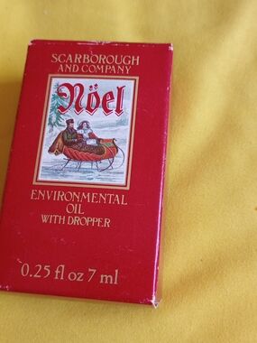 Noël Environmental Oil with Dropper - Red New In box